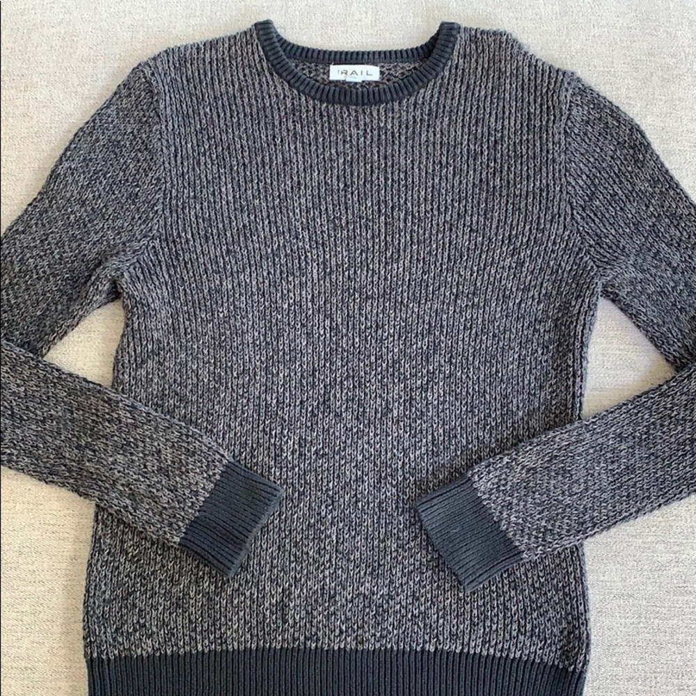 🔵🟣 RAIL men's sweater
